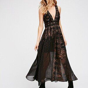 Free People Starlight Maxi Dress - Size 8